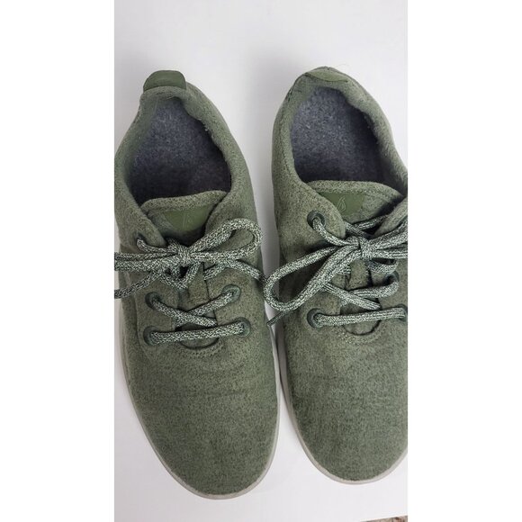 Allbirds Mens Wool Runners Green Lightweight Sneakers M10 - Picture 4 of 9